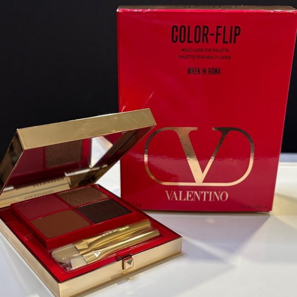 Valentino Other - Valentino Red Color-Flip Multi-Look Eye Palette-WHEN IN ROMA